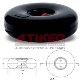 Баллон внутренний автомобильный ATIKER 650*240 63L под запаску
